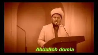 Abdulloh domla - zilzila  hakida