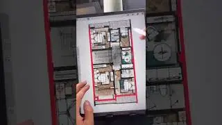 Floor planning in procreate app for ios