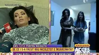 Nicoleta Luciu a leşinat în direct!