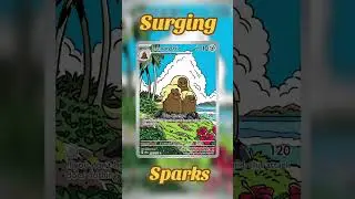 Surging Sparks exs and Secret Rares! #PokemonTCG #PokemonCards #SurgingSparks #JKCollect #Pikachu