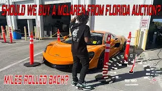 McLaren 570s? | Supercar Shopping At South Florida Auction | Manheim Monday
