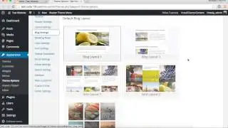 Master | How Set the Website Blog Layout