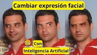 🔥Modificar Expresiones Faciales con I.A. 🤖Tutorial HEY-PHOTO