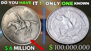 TOP 7 Most Expensive State Quarters in Circulation! Rare Coins Worth BIG Money! Find One Today!