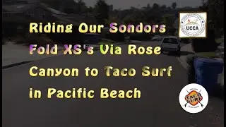 Sondors Fold XS From University City to Taco Surf Via Rose Canyon #Sondors #SondorsFoldXS
