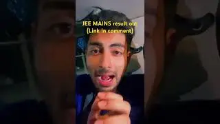 JEE MAINS 2024 RESULT OUT #jeemaims