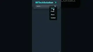 Navigation bar in HTML/CSS | Source code