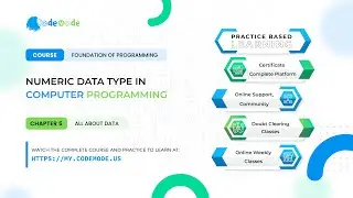 Numeric data type in computer programming II Foundation of Programming II Codemode
