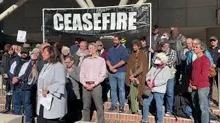 Press Conference, Portland Palestinians and Jews Call for Ceasefire, End Blockade of Gaza, Part 5
