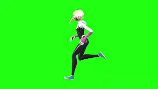 Spider Gwen Green Screen | Marvel's super heroine Green Screen