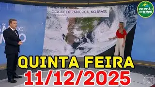 TODAY'S NEWSPAPER - WEATHER FORECAST - 11/12/2025 / THURSDAY