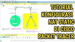 TUTORIAL KONFIGURASI NAT STATIC DI CISCO PACKET TRACER | KeeRun