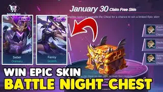 Win Epic skin from Battle night chest event & Filip card game ~ Mobile legends bang bang