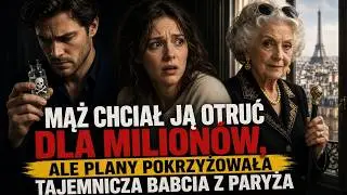 MĄŻ CHCIAŁ JĄ OTRUĆ DLA MILIONÓW, ALE PLANY POKRZYŻOWAŁA TAJEMNICZA BABCIA Z PARYŻA