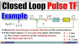 Closed Loop Pulse Transfer Function Example