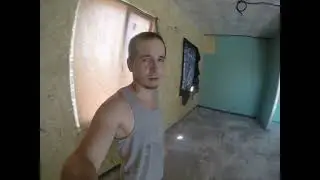 Залили 2 куба пола