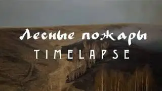 Timelapse. Лесные пожары