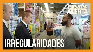 Patrulha do Consumidor visita supermercado que faz mau armazenamento de produtos