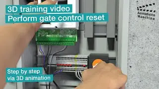 3D training video - reset the gate control