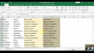 Text String Combination in Excel 2016