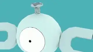 Magnemite 3D Animation