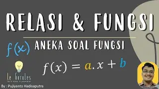 Relasi & Fungsi (4) - Notasi Fungsi Part 2, Menentukan Rumus Fungsi - Matematika SMP