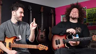 RABEA MASSAAD Guitar Chat - Ernie Ball Signature, Amps vs Modellers