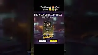 West Bengal 47 no Player in free fire 🔥😏🙌🏻