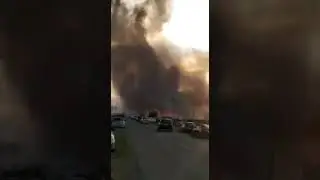 Huge Explosion at a gas filling station