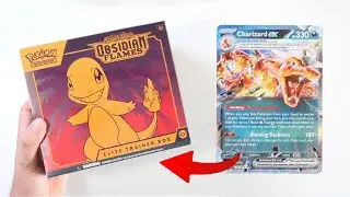 I Pulled A Charizard EX From Obsidian Flames ETB