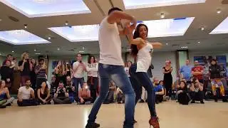 Aline and Micheal Dance at London Zouk Brazilian Fest