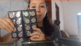 COLEÇÃO DAS MOEDAS DAS OLIMPÍADAS QUE GANHEI