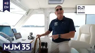 MJM 35 - Motor Boat Review - The Boat Show