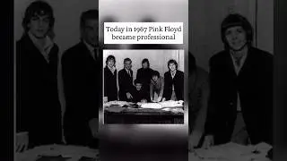 In 1967 Pink Floyd became professional #PinkFloyd #FYP #EMIRecords #AltMusic