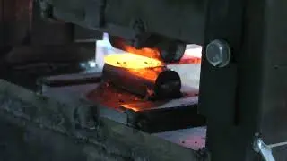 Пресс кузнечный гидравлический самодельный. Обзор.