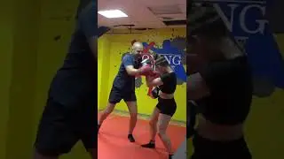 Проект 3С. Защита локтем. #бокс #мма #mma #спорт #бой #бои