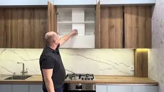 СОВРЕМЕННАЯ КРАСИВАЯ КУХНЯ! Многоугольной конфигурации.