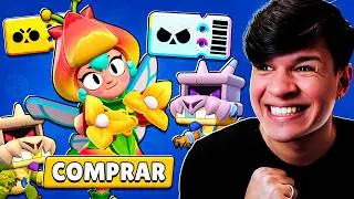 COMPREI e LIBEREI o BRAWL PASS da BONNIE e GRIFF!