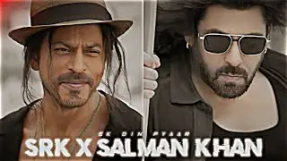 Salman Khan Shahrukh Khan Status | Mere Piche Ek Admi Hai | Srk Status | Salman Khan Status