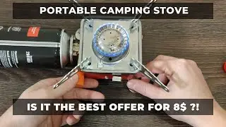 Portable Camping Stove - survive without light