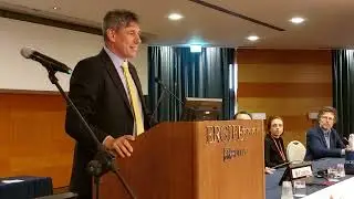 The new Secretary General of Caritas Internationalis Alistair Dutton thanks for the election
