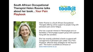 Your Pain Playbook a simple pain self manage book by Occupational Therapist  Helen Roome