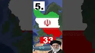 Countries with the Most Submarines in the World  #shorts   #geography #top10 #mapping