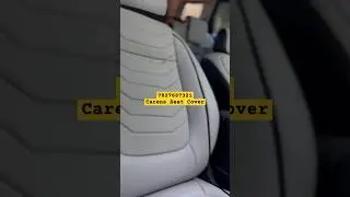KIA CARENS Seat Covers: The Ultimate Upgrade🔥Kia Carens Airbag Friendly Seat Cover