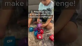 3 tips for play and learn with alphabet letter locks! #learning #educational #educationaltoys #toys