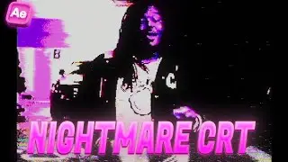 Grunge OPIUM CRT Look WITHOUT Paid Plug-ins In After Effects