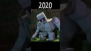 Minecraft Iron Golam Evolution 😮🙂👌💪