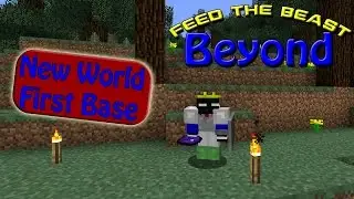 New world, First Base ~ Modded Minecraft Tough Doods SMP #1