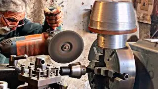 PVC wall panel￼ manufacturer factory roll plate repair by lathe machine