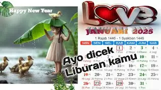 KALENDER 2025 Lengkap hari Libur Nasional Tanggal Jawa Tanggal Hijriyah, Cek hari liburmu